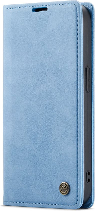 Apple iPhone 14 Pro Max Hülle - Sky Blue - Schlanke Klapphülle mit Kartenfach