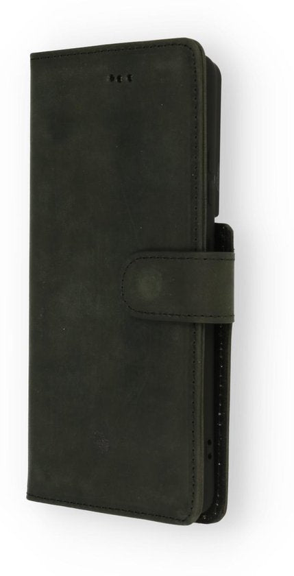 Samsung Galaxy S21 Ultra Case - Black - Genuine Leather Wallet Case