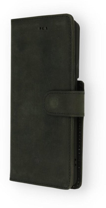 Samsung Galaxy S21 Ultra Case - Black - Genuine Leather Wallet Case