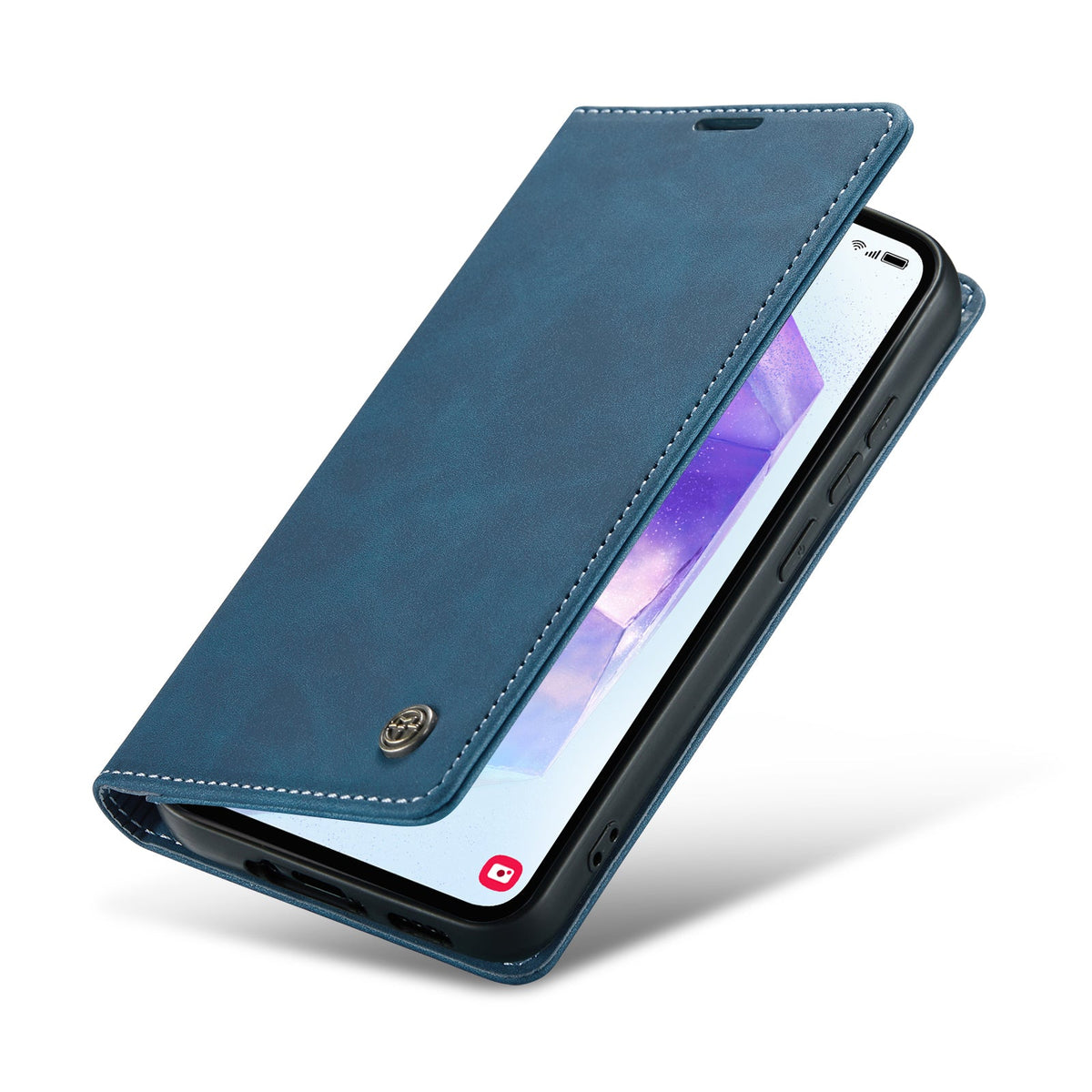Oppo Reno 11F Hoesje - Navy Blue - Dunne Bookcase