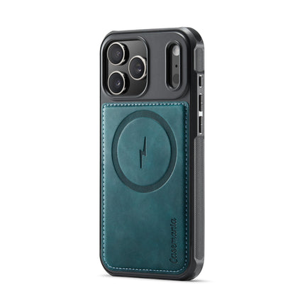 Apple iPhone 17 Pro Max Hoesje - Emerald Green - Kunstleer MagSafe Back Cover