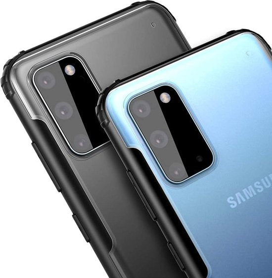 Coque Samsung Galaxy S20 - Noir - Housse arrière antidérapante
