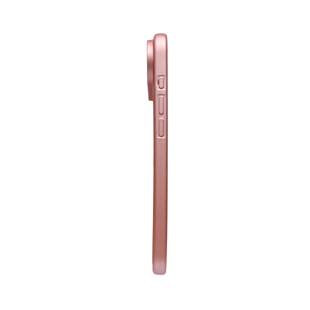 Apple iPhone Air Hülle - Metallic Pink - Matte Silikon MagSafe Backcover