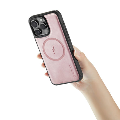 Apple iPhone 16 Pro Hoesje - Pale Pink - Kunstleer MagSafe Back Cover