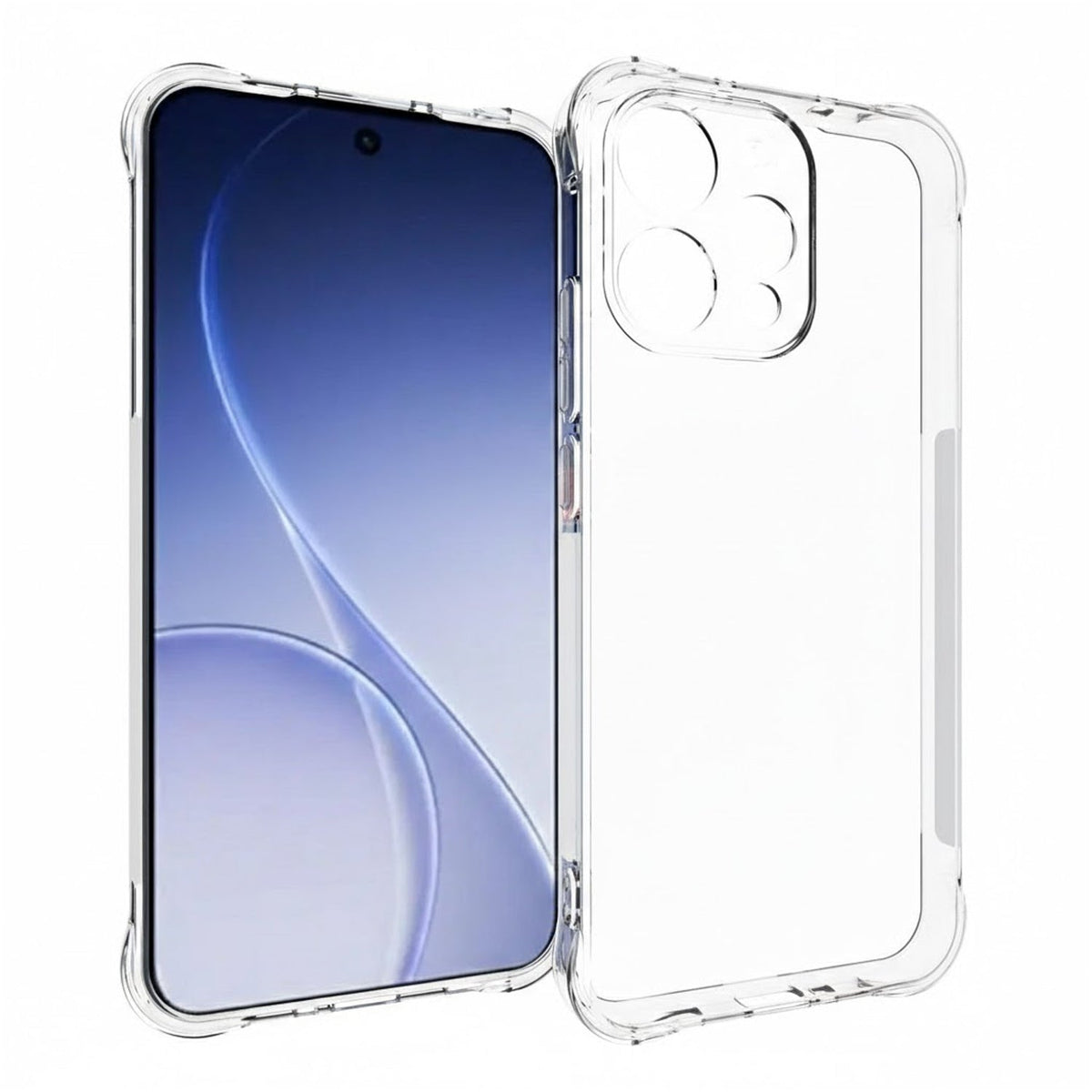 Coque Oppo Reno15 5G - Transparente - Étui arrière anti-chocs