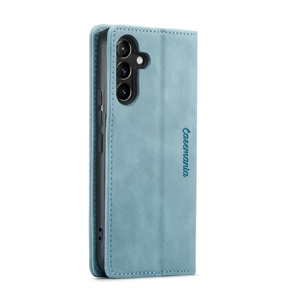 Samsung Galaxy A35 5G Hoesje - Aqua Blue - Dunne Bookcase