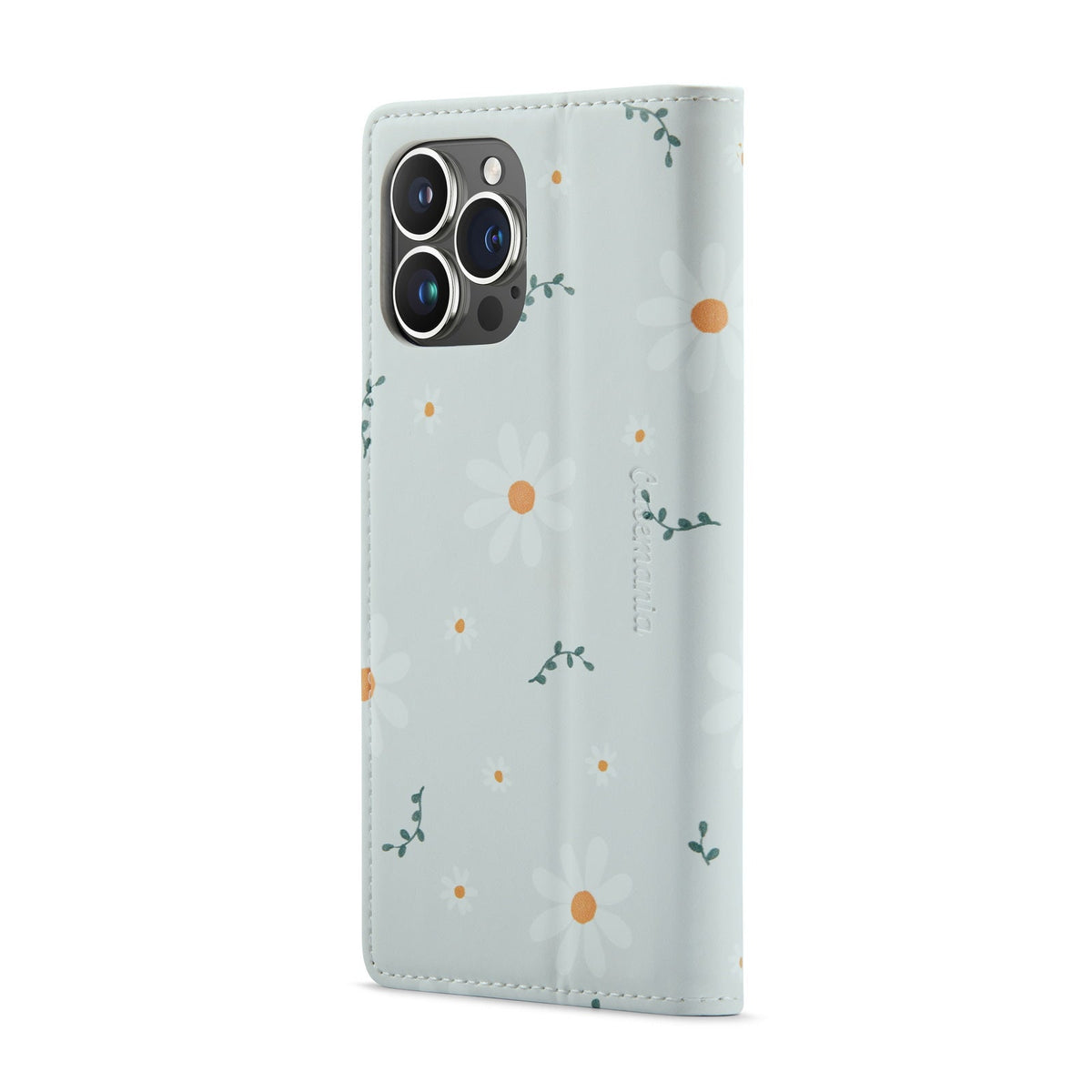 Apple iPhone 14 Pro Max Hoesje - Madeliefje - Print Bookcase