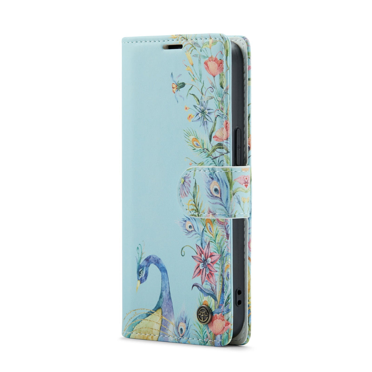 iPhone 14 Plus Hoesje - Pauw Print - Bookcase met Print