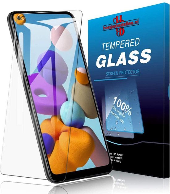 Samsung Galaxy A21s Screen Protector - Tempered Glass - 2 Pieces