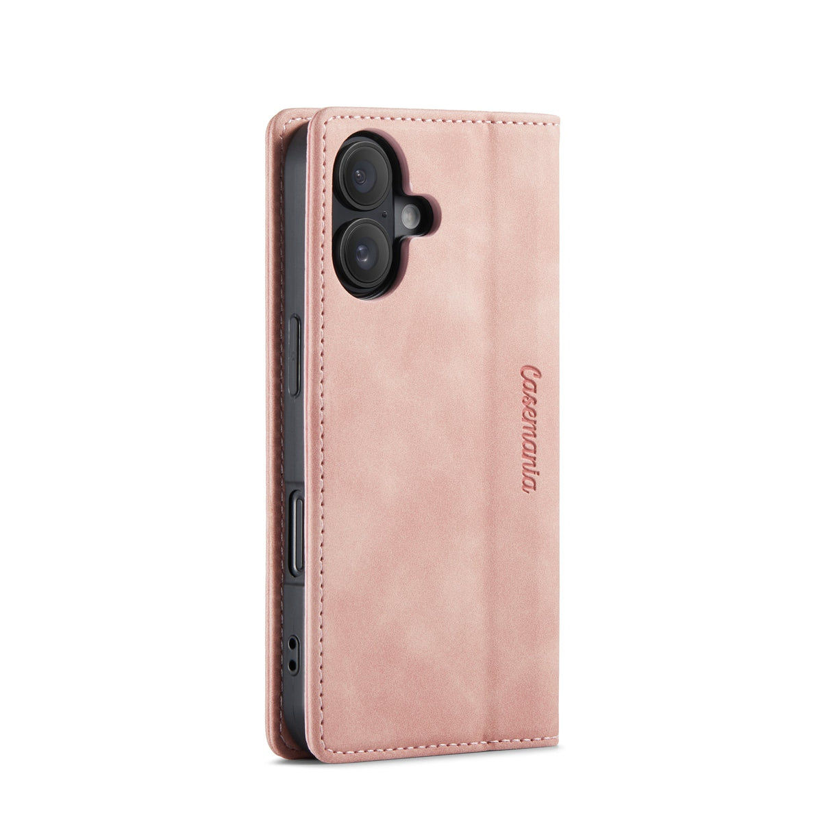 iPhone 16 Plus Hoesje - Pale Pink - Dunne Bookcase
