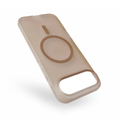 Apple iPhone Air Hülle - Braun - Frosted Matte Hardcase MagSafe-Backcover