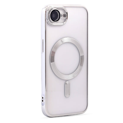 Apple iPhone 16e Hoesje - Zilver - Siliconen MagSafe Back Cover
