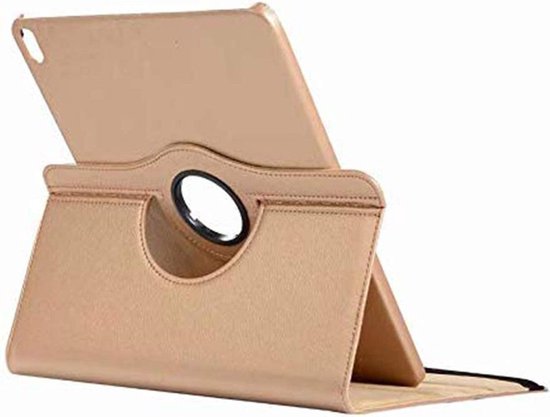 Samsung Galaxy Tab S6 Lite Tablet Case - Gold - Rotating Folio Case