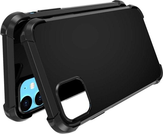 Apple iPhone 11 Hülle - Schwarz - Hybrid Stoßfest Backcover