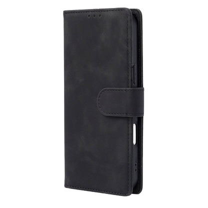 Apple iPhone 17e Case - Black - Faux Leather Flip Case
