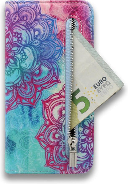 Samsung Galaxy S10e Case - Mandala - Print Wallet Case