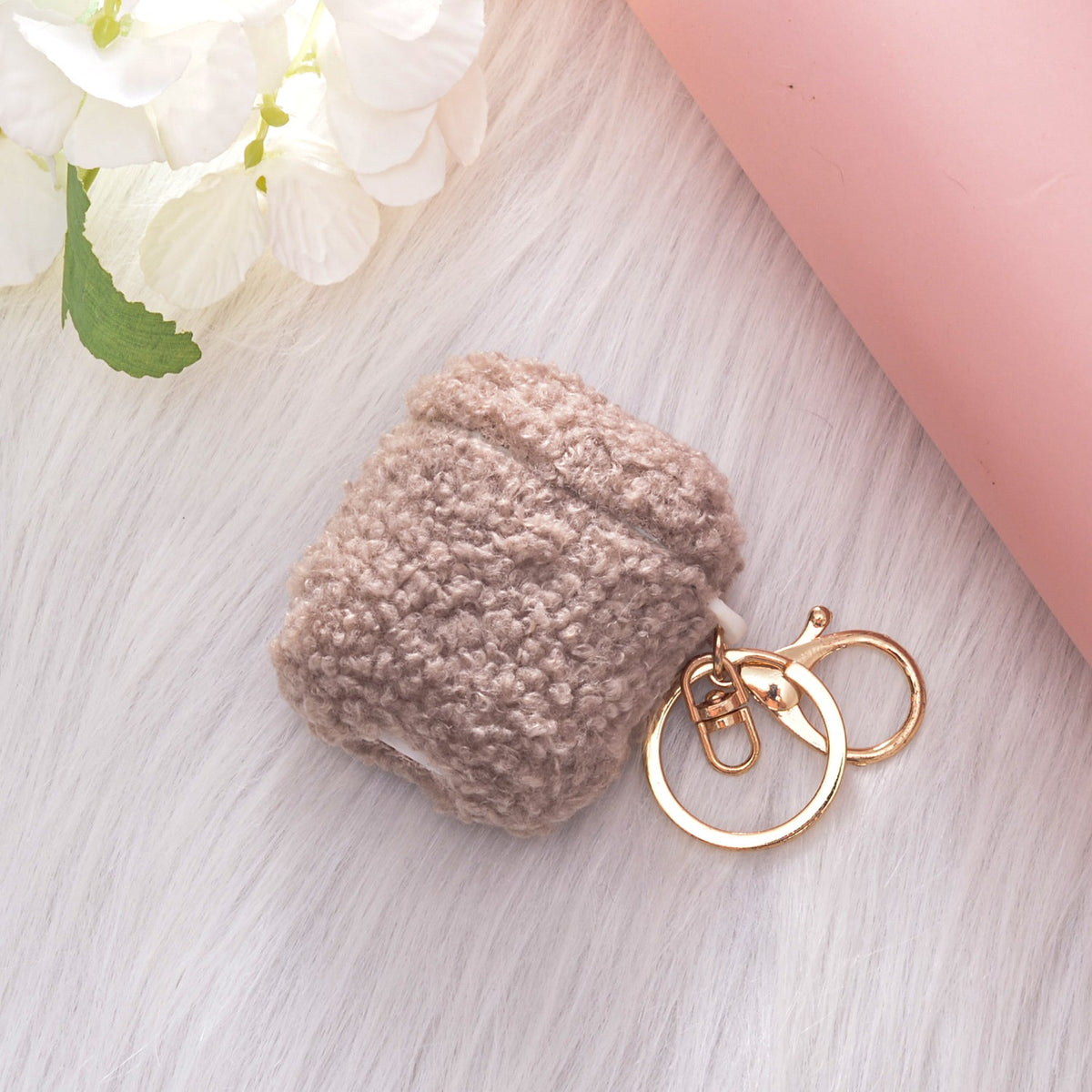 Apple AirPods 2 / 1 Case - Teddy Furr - Grey