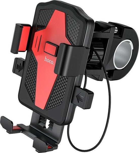 Hoco Motorcycle Phone Holder - Universal Holder for Bicycle, Kick Scooter, Pushchair and Scooter