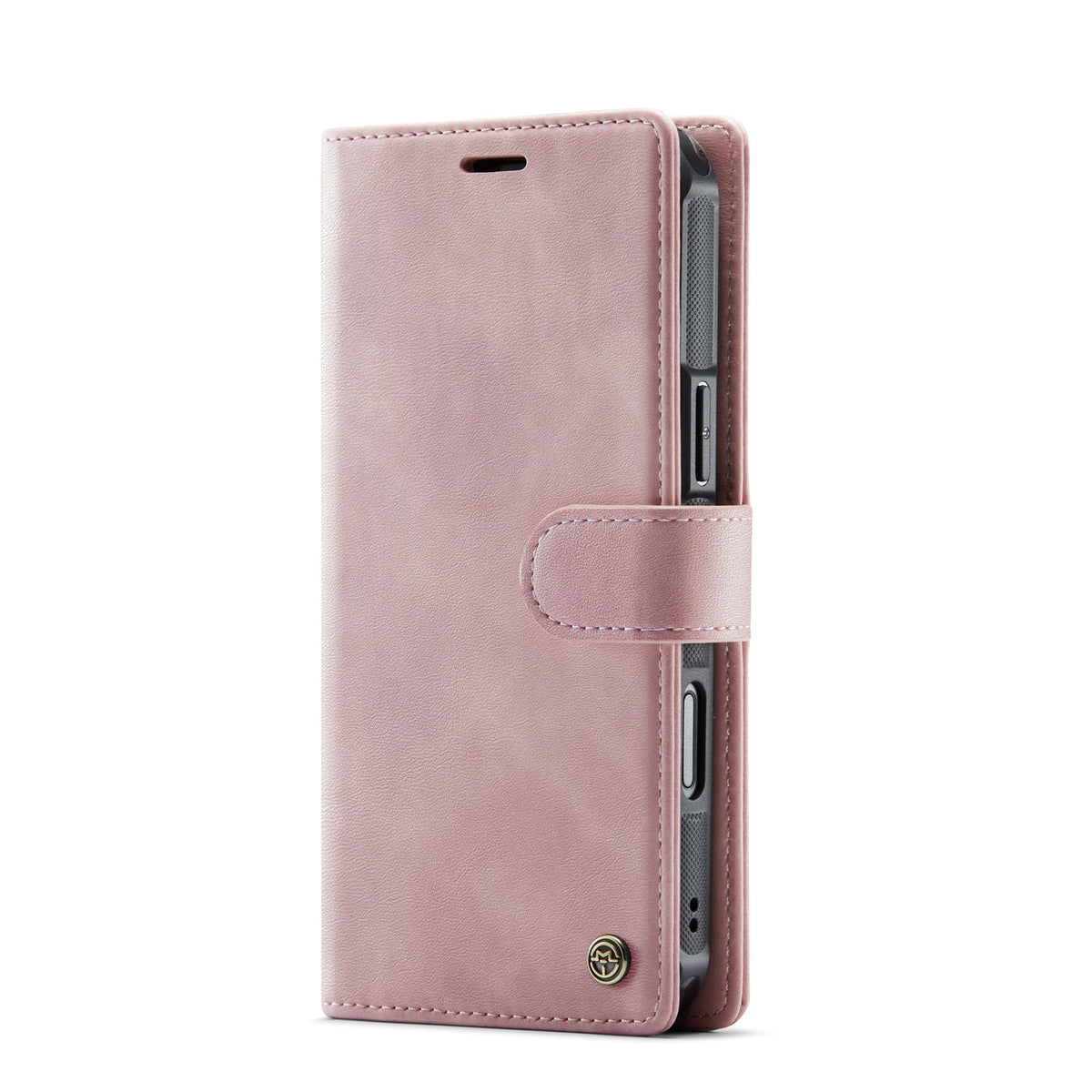 Apple iPhone 18 Pro Max Hoesje - Pale Pink - Luxe 2 in 1 MagSafe Bookcase