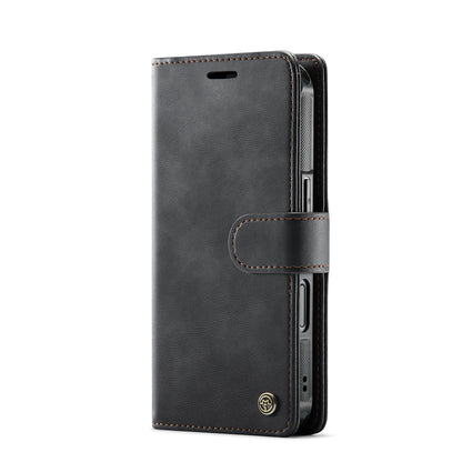 Apple iPhone 17 Case - Charcoal Gray - Luxury 2-in-1 MagSafe Wallet Case