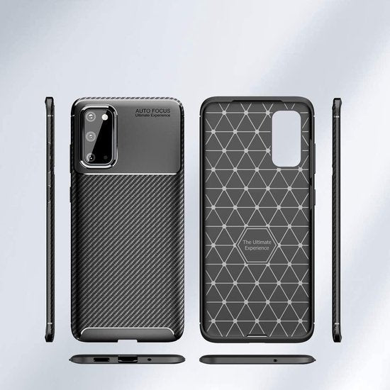 Samsung Galaxy S20 Plus Hoesje - Zwart - Back Cover
