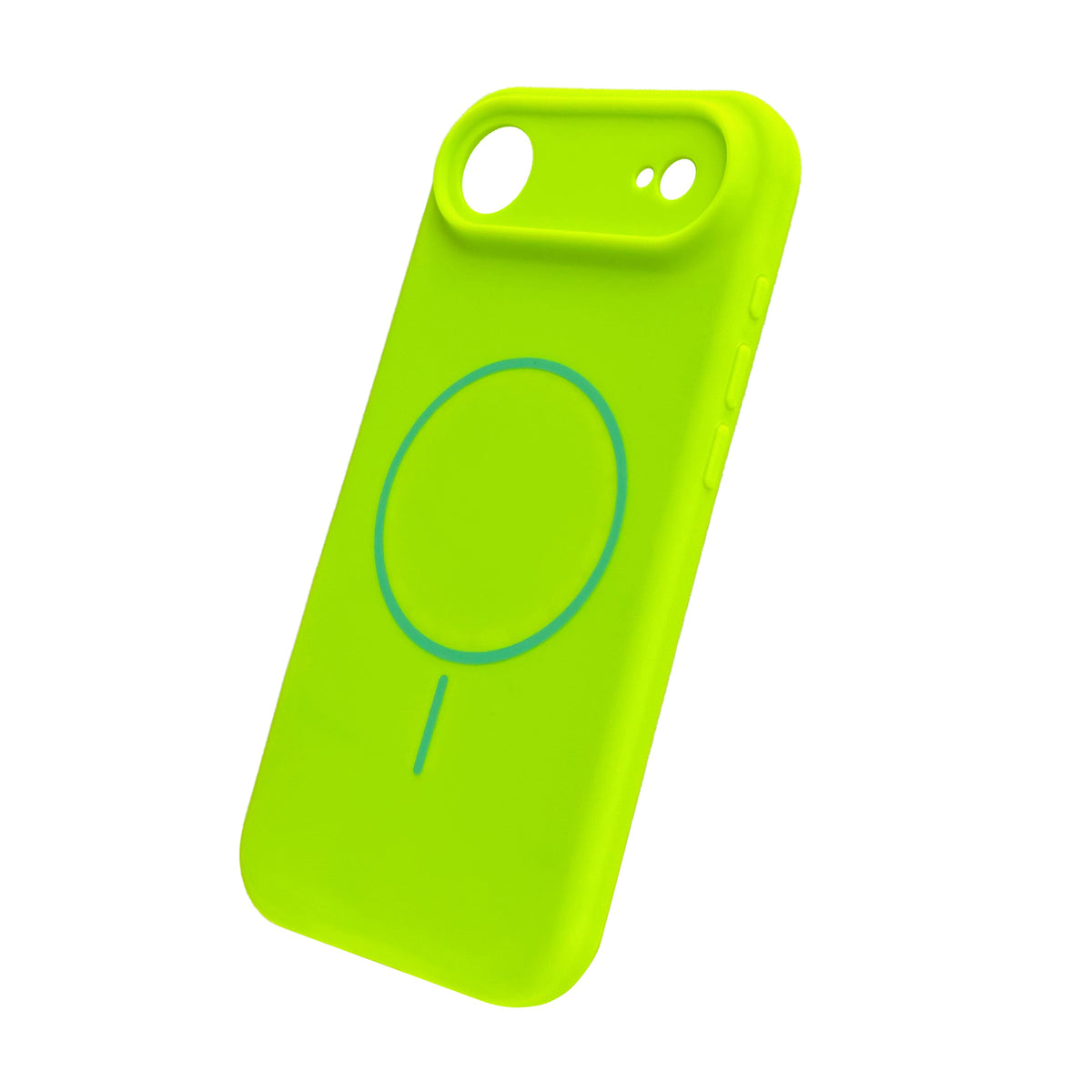Apple iPhone Air Hoesje - Lime Green - Liquid Siliconen MagSafe Back Cover