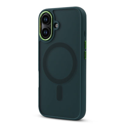 Apple iPhone 16 Plus Case - Green - Matte Armor MagSafe Back Cover