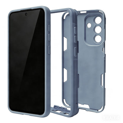 Samsung Galaxy A37 Hoesje - Matte Blauw - Frosted Matte Hardcase MagSafe Back Cover