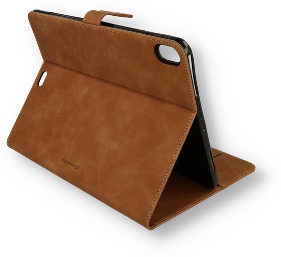 iPad Air 10.9 2020 Tablethoes - Sienna Brown - Bookcase met Magneetsluiting