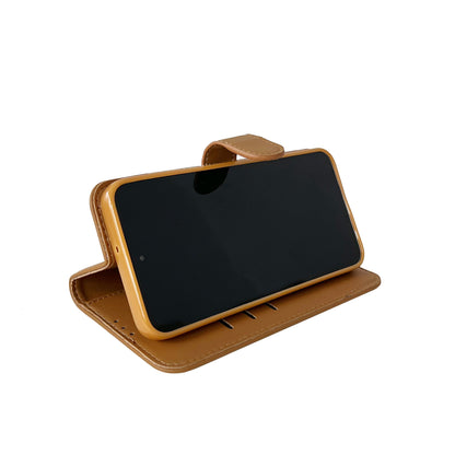 Motorola Moto E14 Hoesje - Bruin - Bookcase