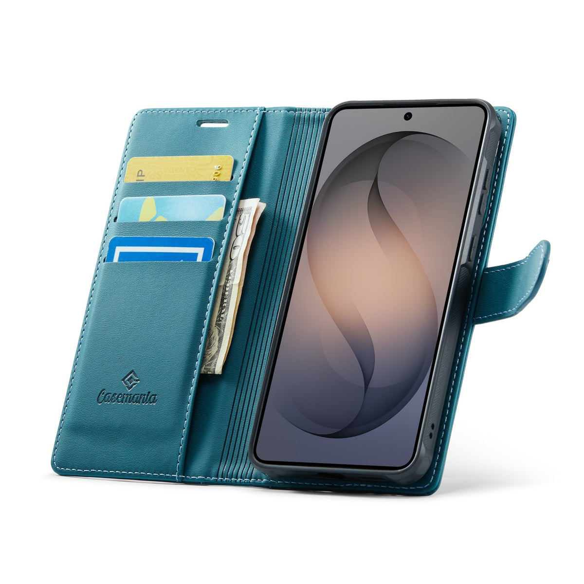 Samsung Galaxy S26 FE Hoesje - Emerald Green - 2 in 1 Bookcase