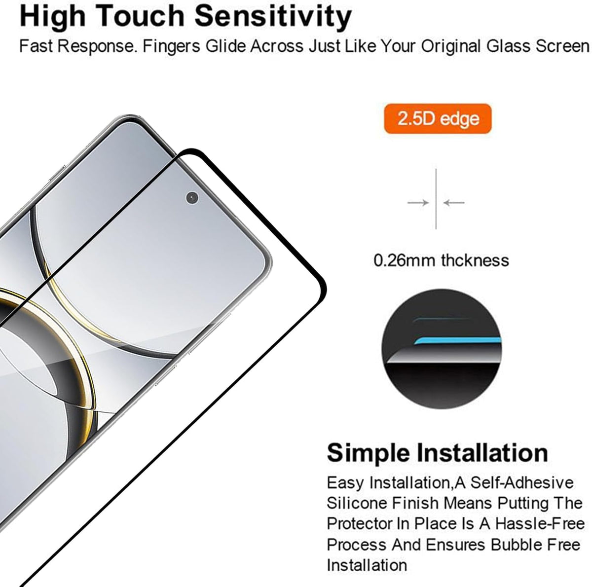 Oppo Find X8 Pro Screenprotector - Full Cover - 2 Stuks