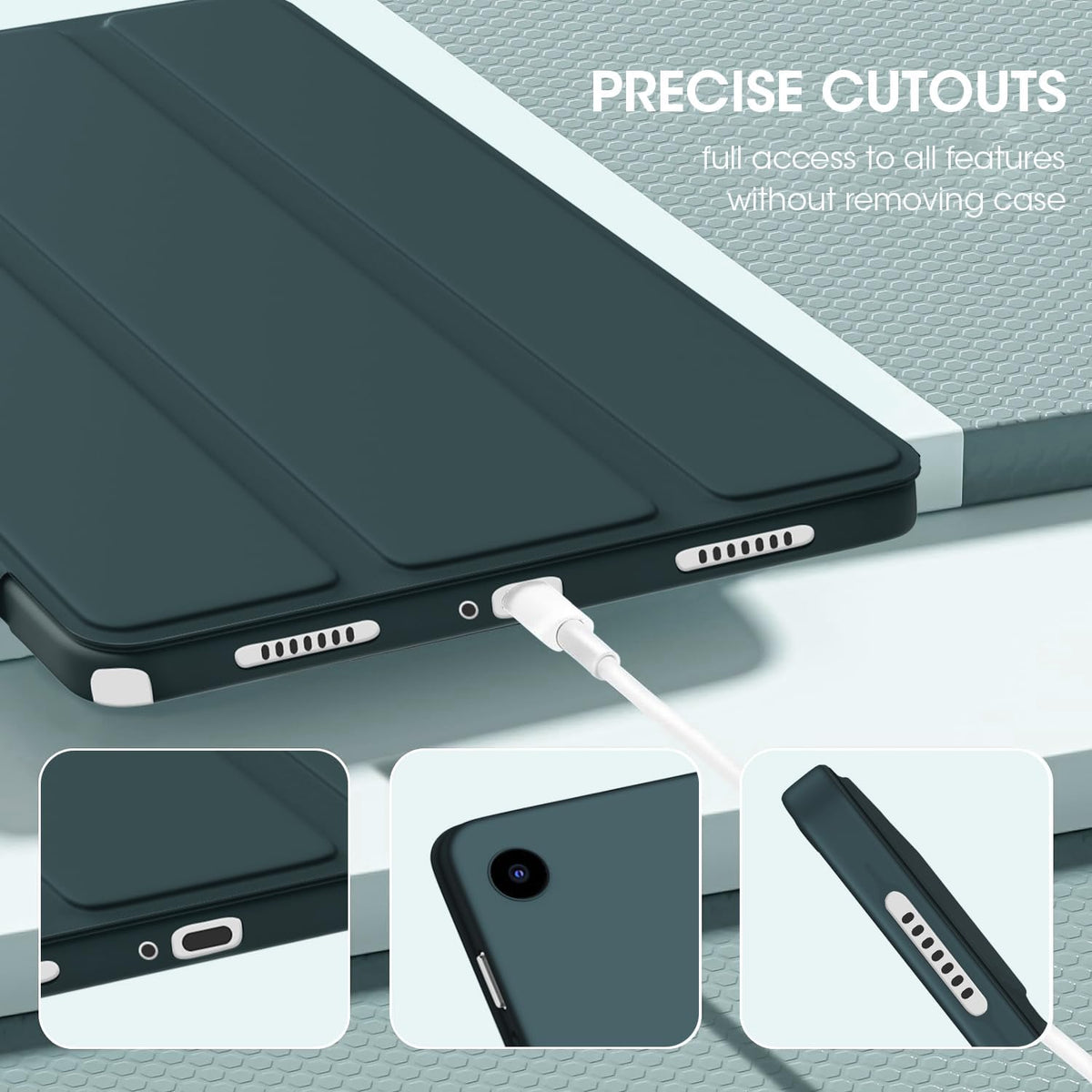Samsung Galaxy Tab A9 Tablet-Hülle - Grün - Smart Cover