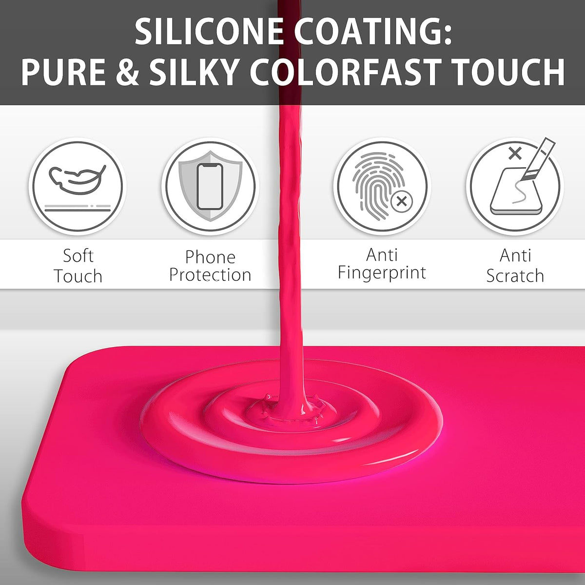 Samsung Galaxy A56 Hoesje - Roze - Liquid Siliconen Back Cover