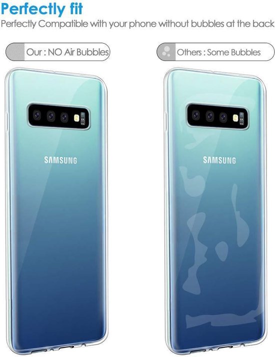 Samsung Galaxy S10 Hoesje - Transparant - Siliconen Back Cover