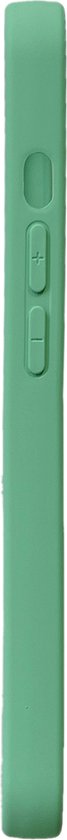 Apple iPhone 14 Hoesje - Licht Groen - Siliconen Back Cover