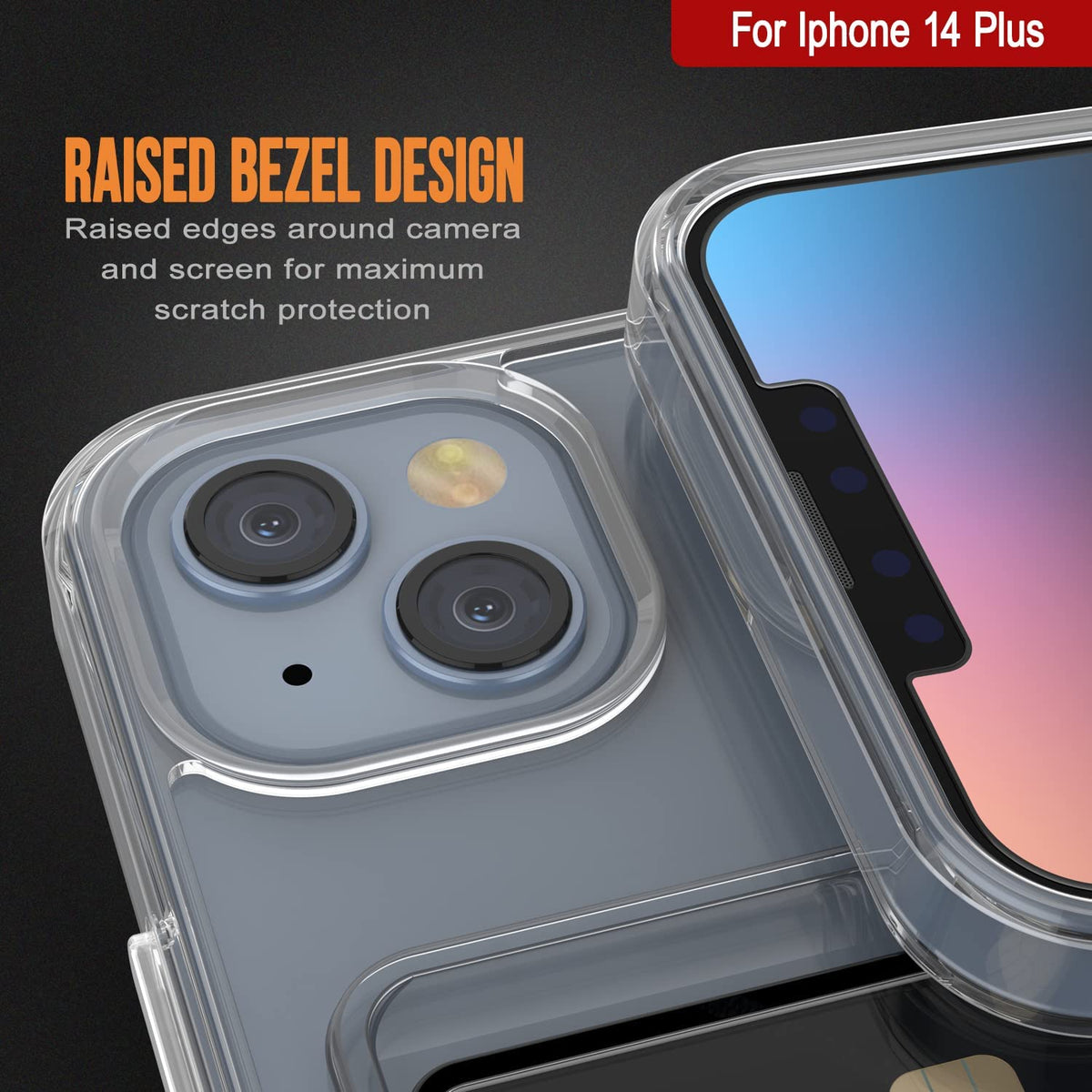 Apple iPhone 14 Plus Hülle - Transparent - Silikon-Backcover