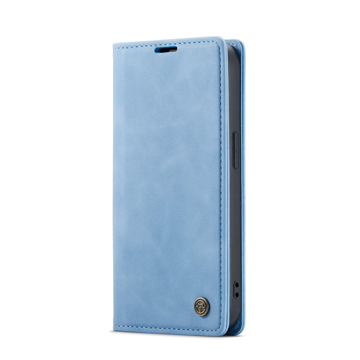 iPhone 15 Pro Hoesje - Sky Blue - Dunne Bookcase