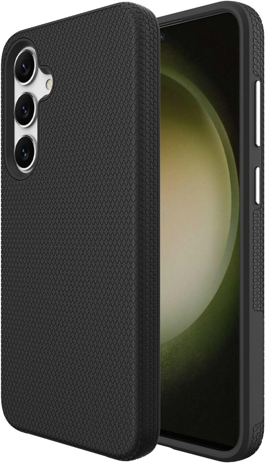 Samsung Galaxy S24 Hülle - Schwarz - Rutschfestes Backcover