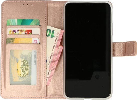 Nokia G10 Hoesje - Roségoud - Bookcase