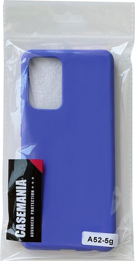 Samsung Galaxy A13 (4G) Hoesje - Paars - Siliconen Back Cover