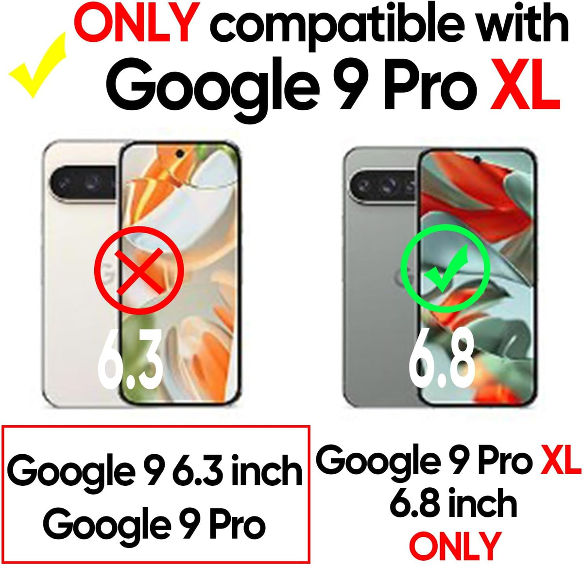 Google Pixel 9 Pro XL Hoesje - Zwart - Matte Armor MagSafe Back Cover