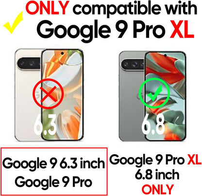 Google Pixel 9 Pro XL Hoesje - Zwart - Matte Armor MagSafe Back Cover