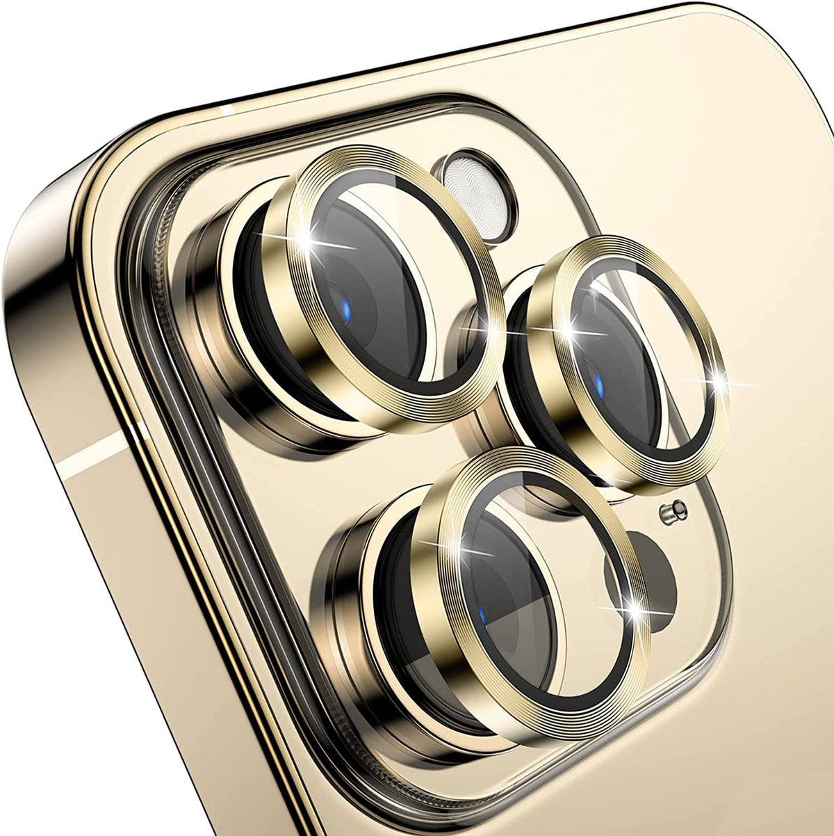 Apple iPhone 14 Pro Max Lens Protector - Goud - 1 Stuk