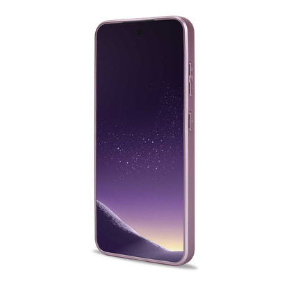 Samsung Galaxy S24 Hülle - Rosa - Silikon Marmor MagSafe Backcover