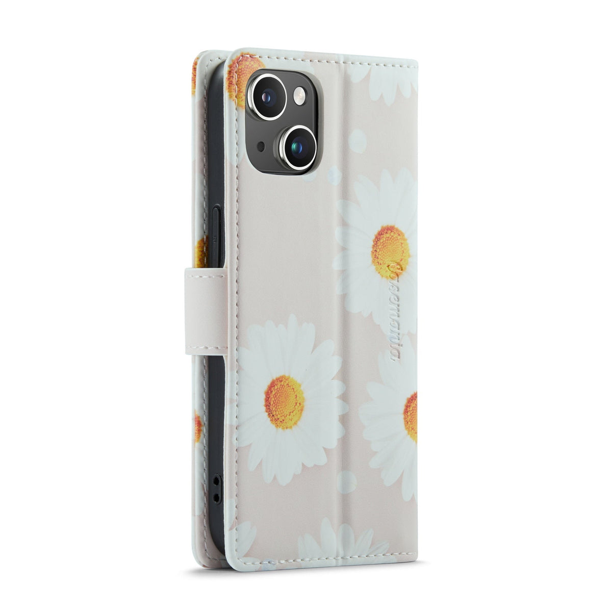 iPhone 14 Hoesje - Daisy - Portemonnee Bookcase