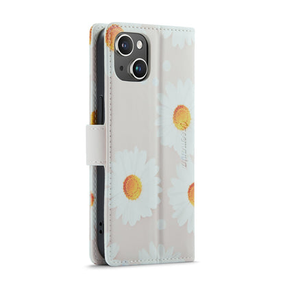 iPhone 14 Hoesje - Daisy - Portemonnee Bookcase