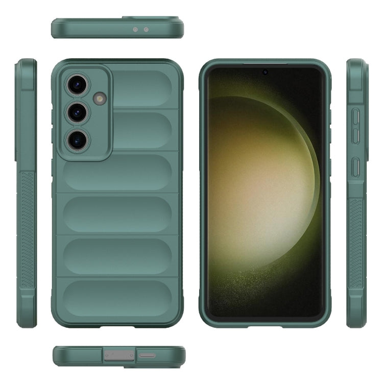 Samsung Galaxy A37 Hoesje - Groen - Siliconen Back Cover