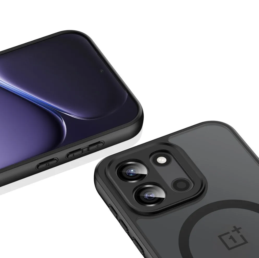 OnePlus Nord 6 Hoesje - Zwart - Matte Armor MagSafe Back Cover