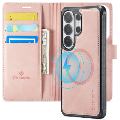 Samsung Galaxy S26 Ultra Hülle - Pale Pink - 2-in-1 MagSafe-Klapphülle mit Kartenfach